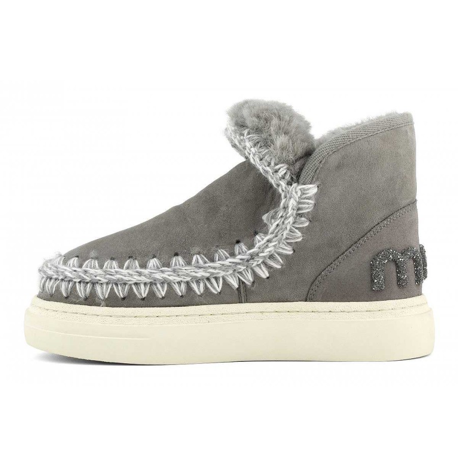 Vrouwen Mou boots Vet En Joggers | Eskimo Sneaker Vet Glitterlogo