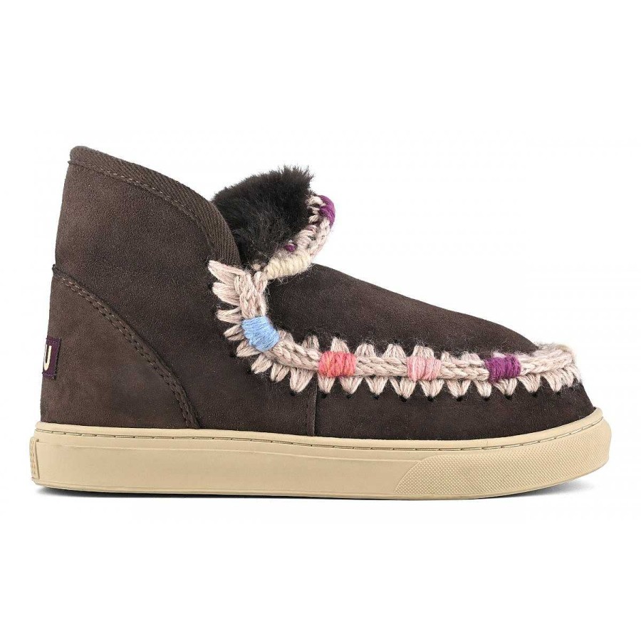 Vrouwen Mou boots Sneakers | Eskimo Sneaker Overstikken