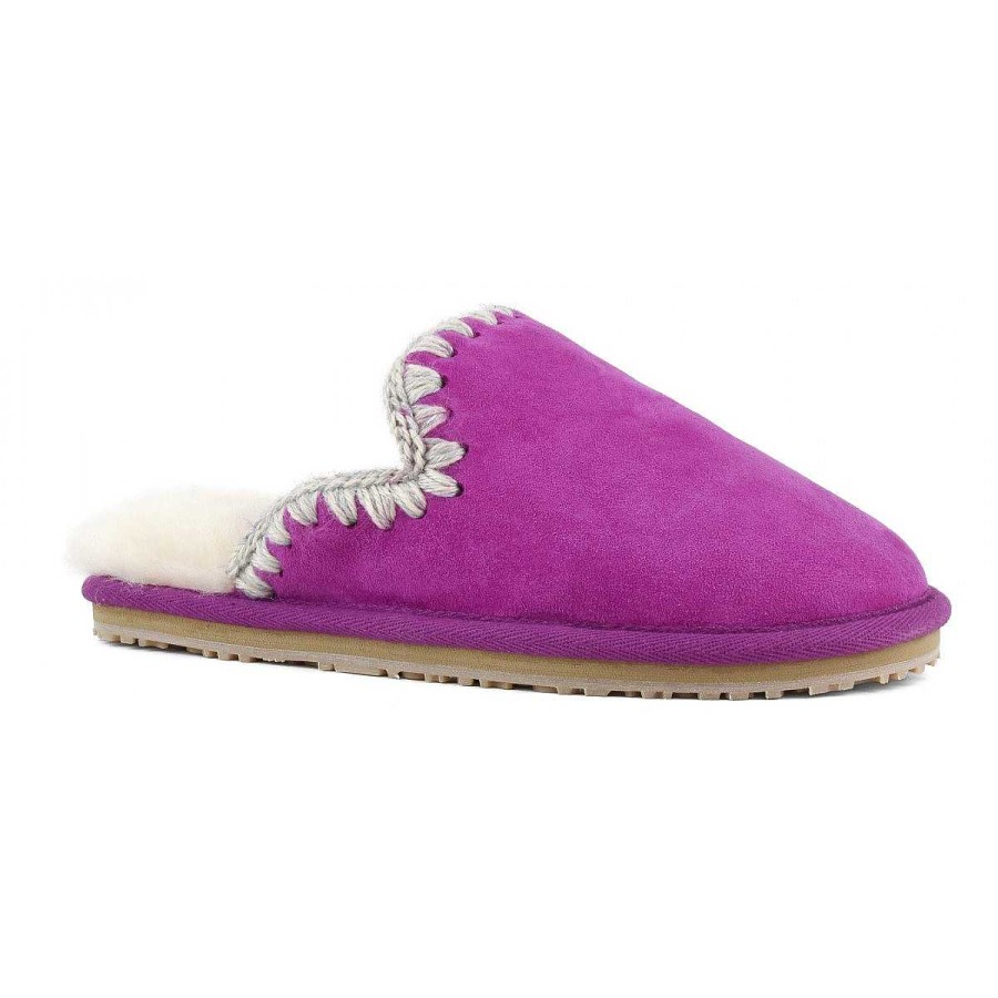 Vrouwen Mou boots Slippers | Suede Pantoffel Eskimosteek