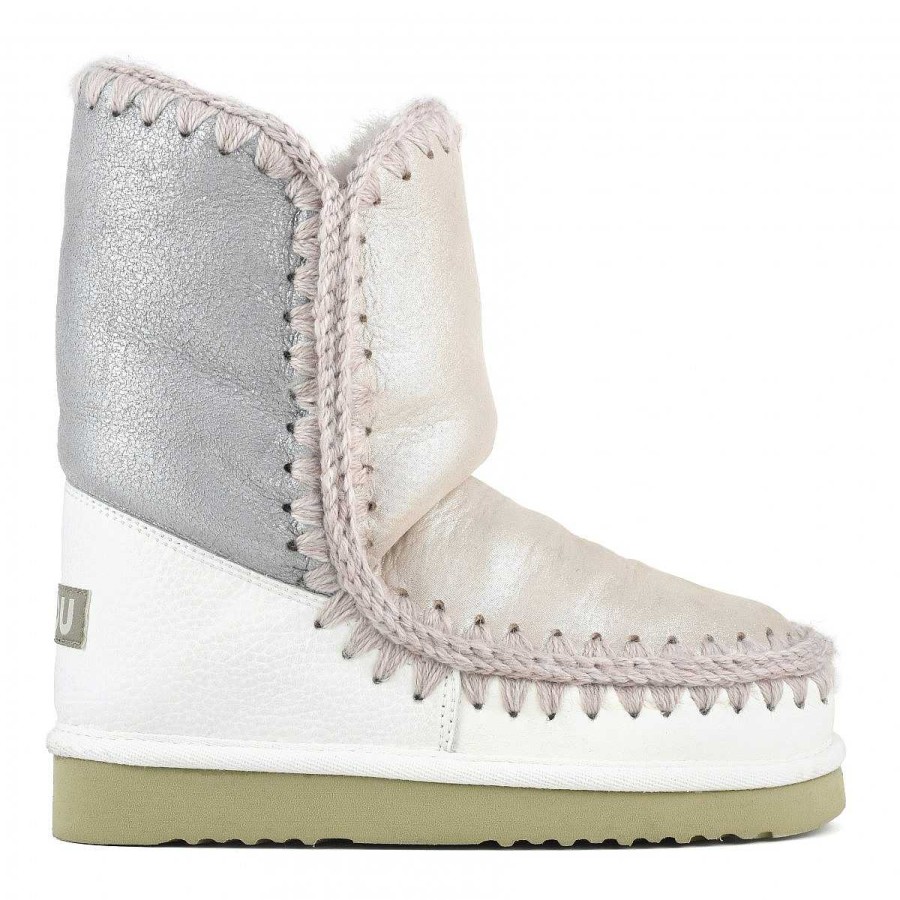 Vrouwen Mou boots Enkel Laarzen | Eskimo 24 Kleurenblok