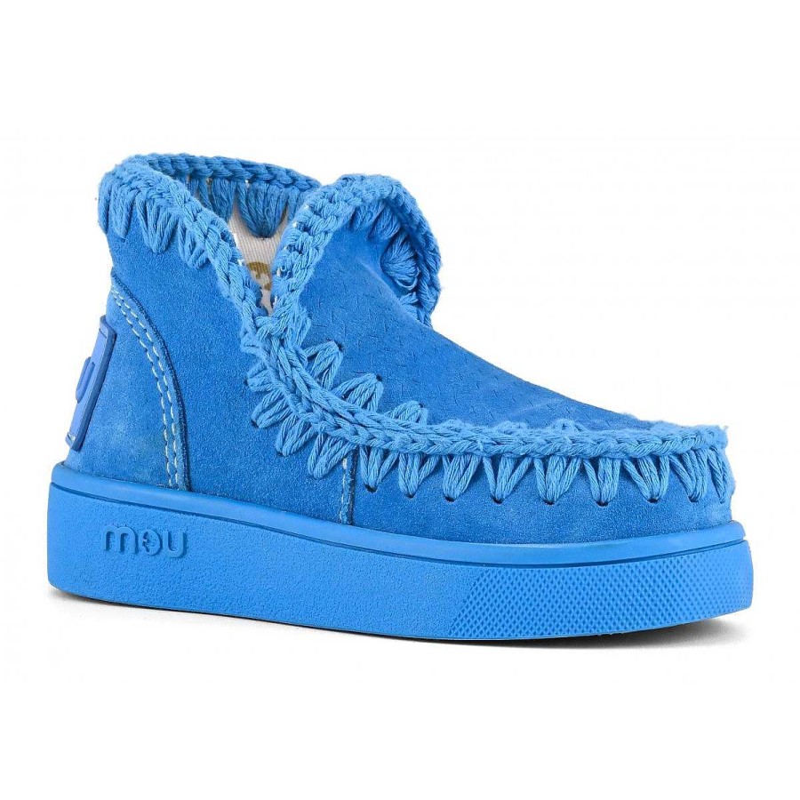 Kinderen Mou boots Sneakers | Zomer Eskimo Sneaker Kind Zwart-Wit