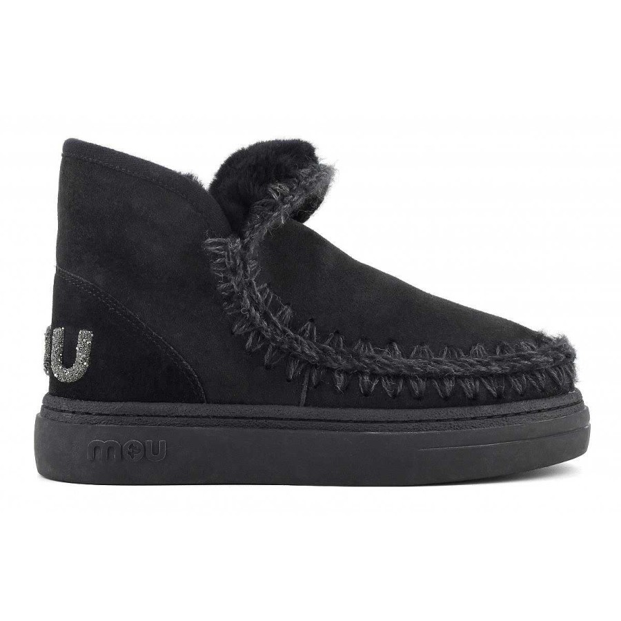 Vrouwen Mou boots Vet En Joggers | Eskimo Sneaker Vet Glitterlogo