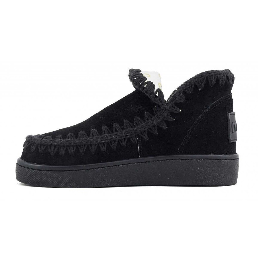 Vrouwen Mou boots Sneakers | Sneaker Monochroom Suede