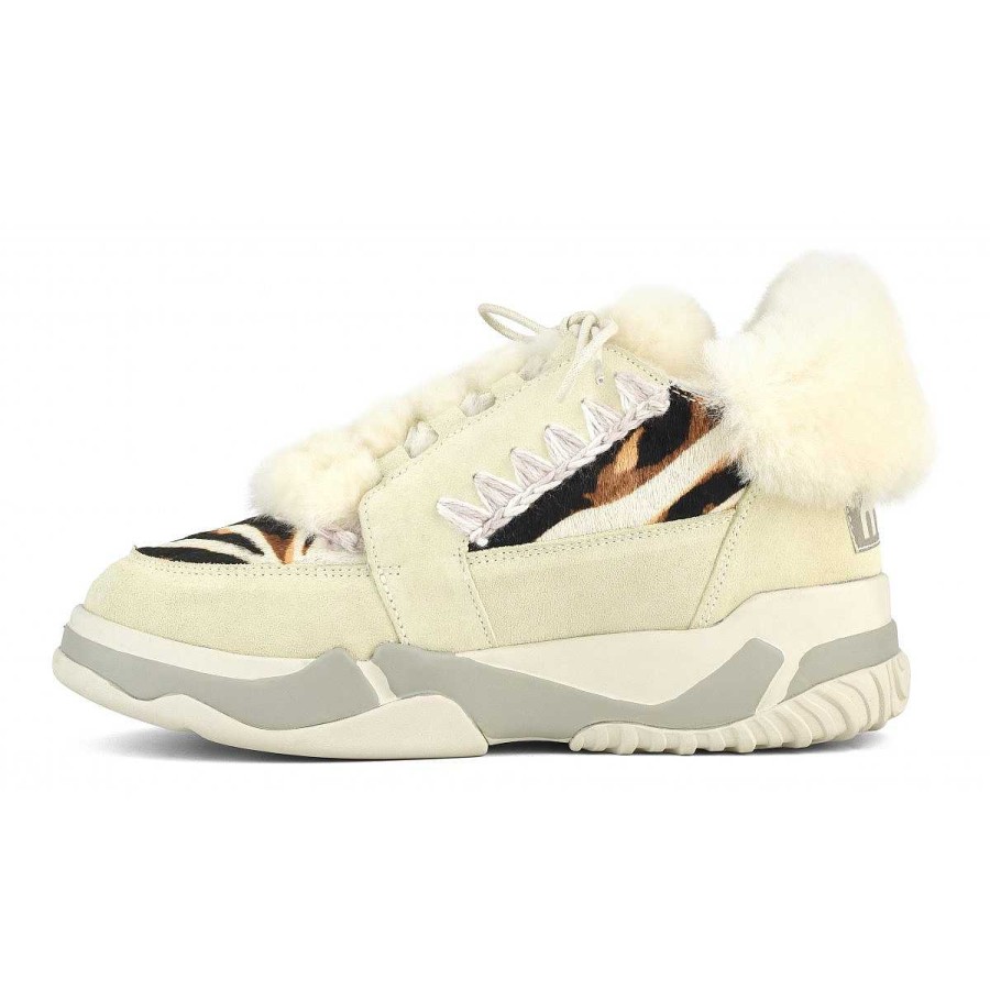 Vrouwen Mou boots Sneakers | Eskimo Sneaker Met Veters