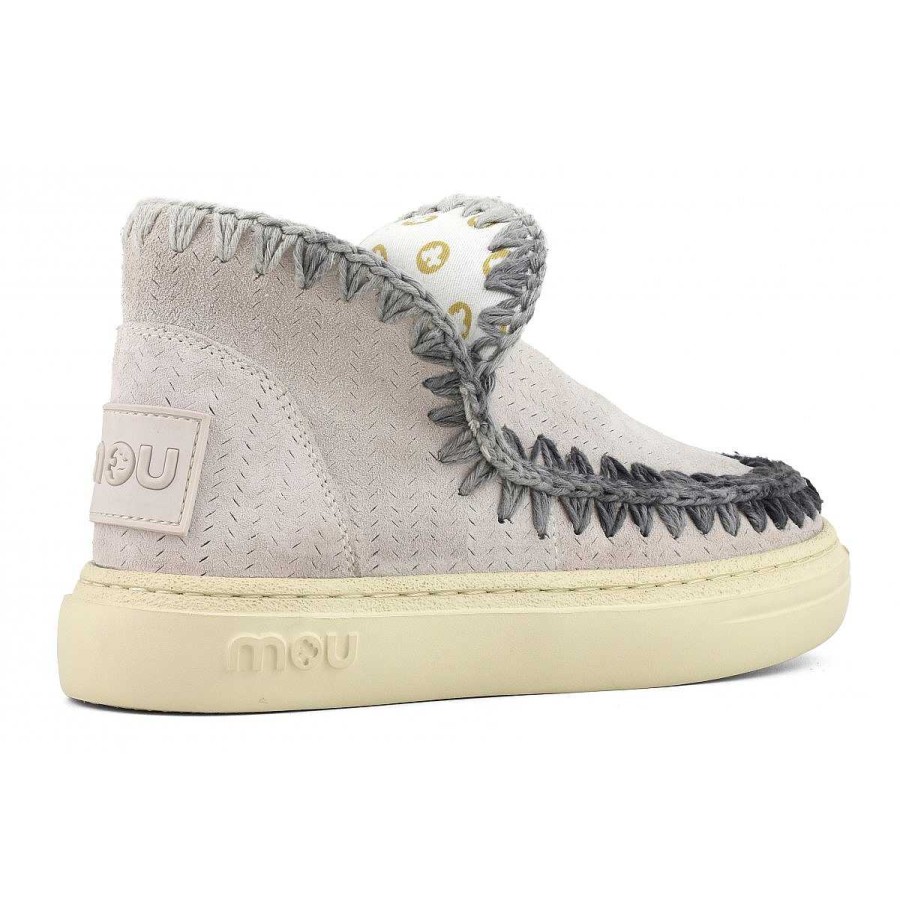 Vrouwen Mou boots Vet En Trainers | Stoere Sneaker Met Slechte Stiksels