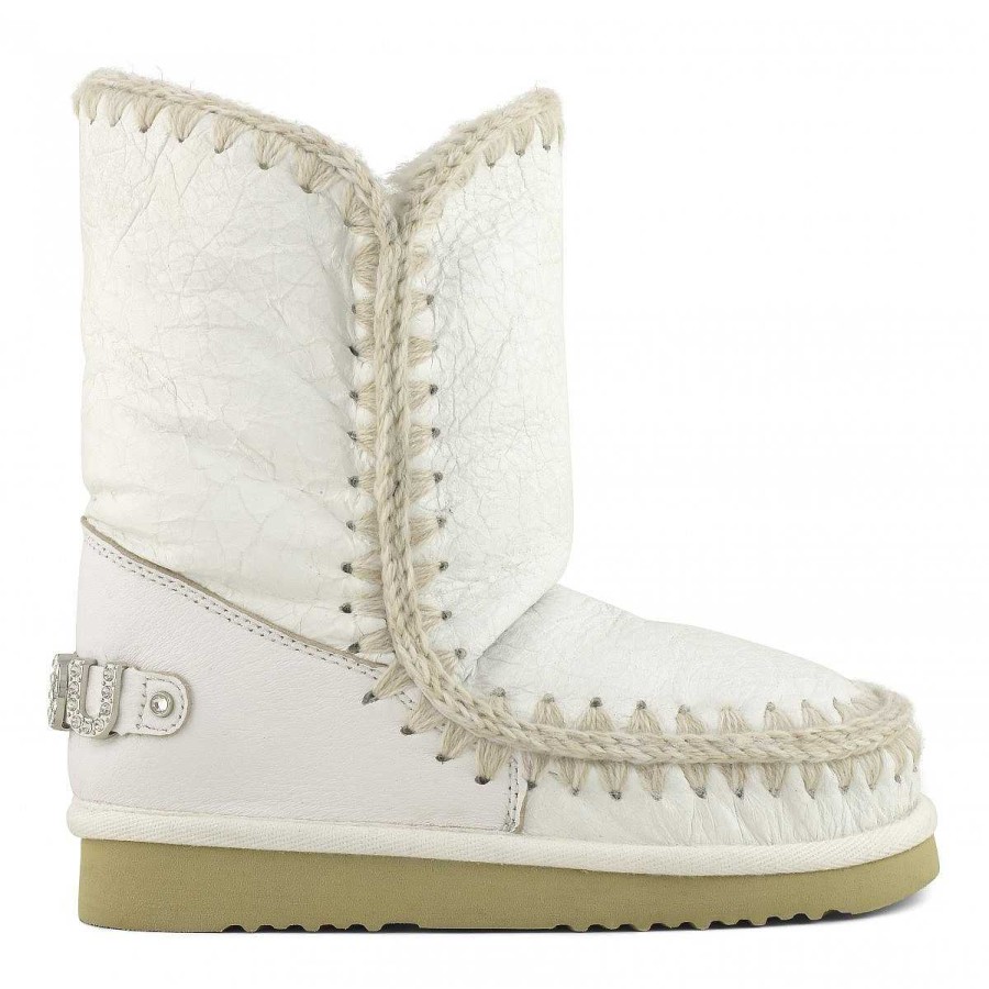 Vrouwen Mou boots Enkel Laarzen | Eskimo 24 Strass-Logo