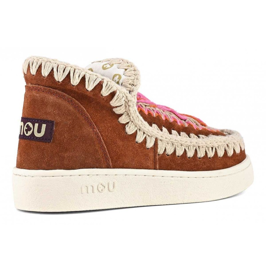 Vrouwen Mou boots Sneakers | Zomer Eskimo Sneaker Borduurwerk Ramato