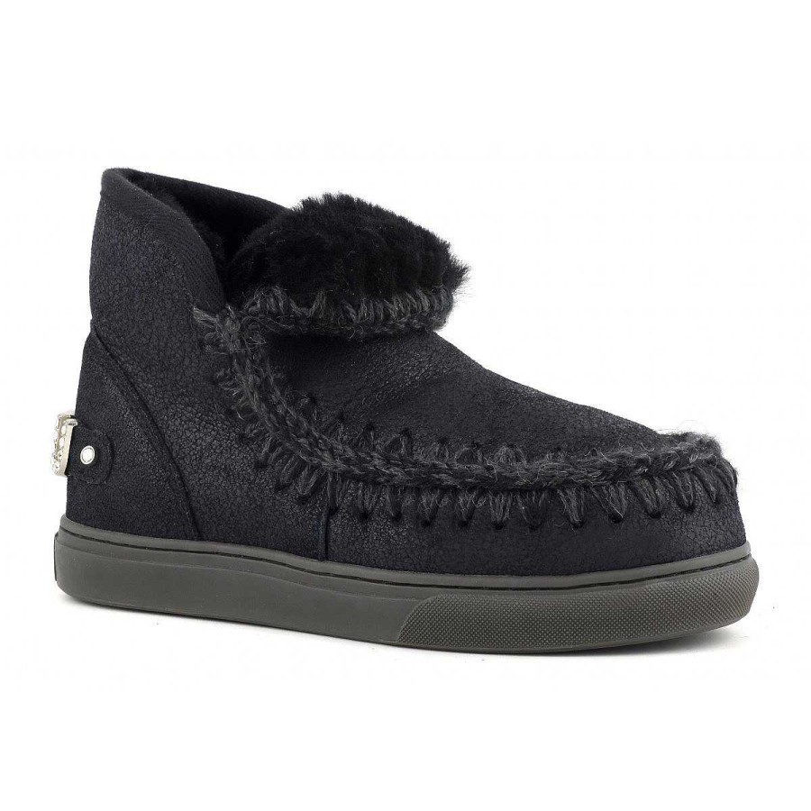 Vrouwen Mou boots Sneakers | Eskimo Sneaker Steentjes Groot Logo