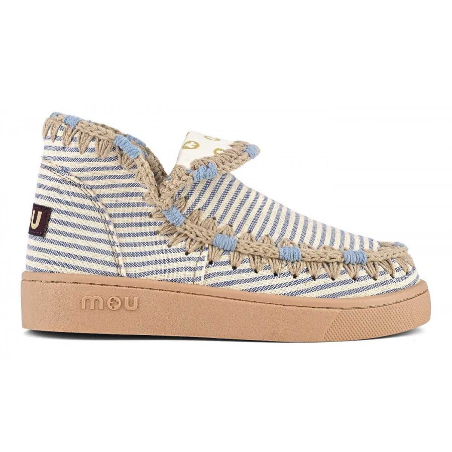 Vrouwen Mou boots Sneakers | Zomer Eskimo Sneaker Overstikken Jeans