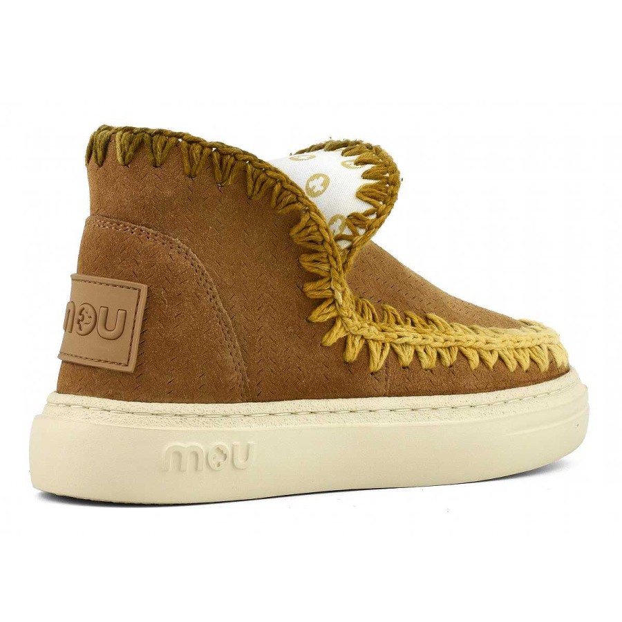 Vrouwen Mou boots Vet En Trainers | Stoere Sneaker Met Slechte Stiksels