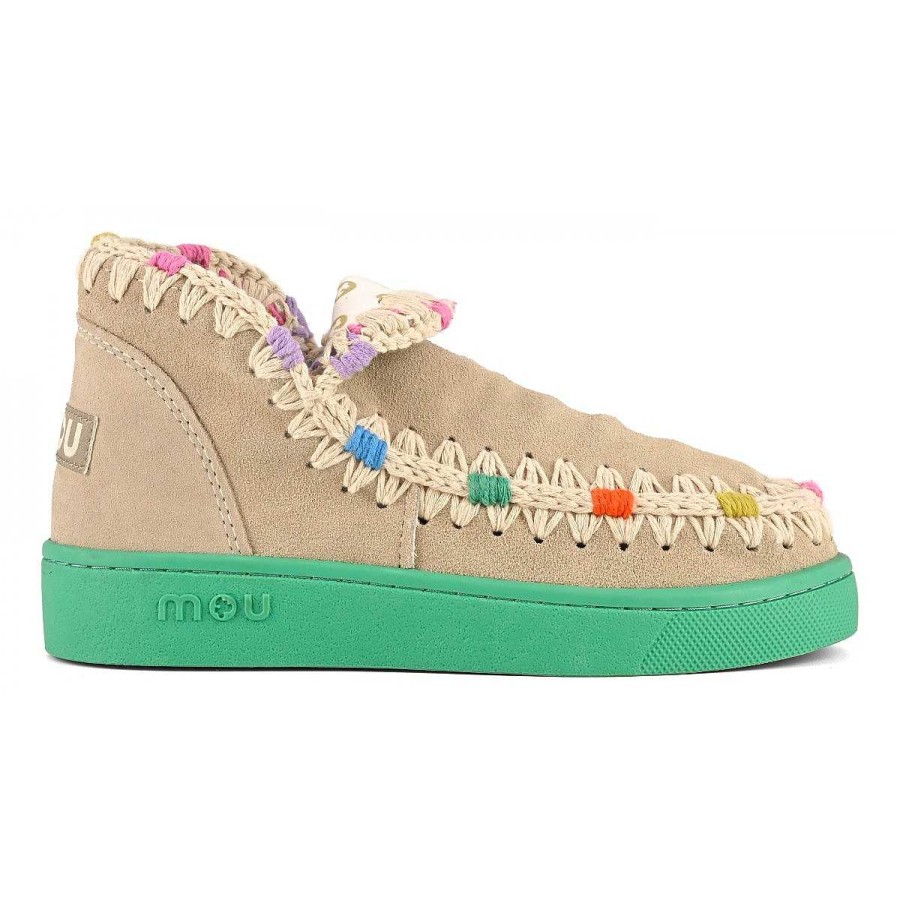 Vrouwen Mou boots Sneakers | Zomer Eskimo Sneaker Overstikken