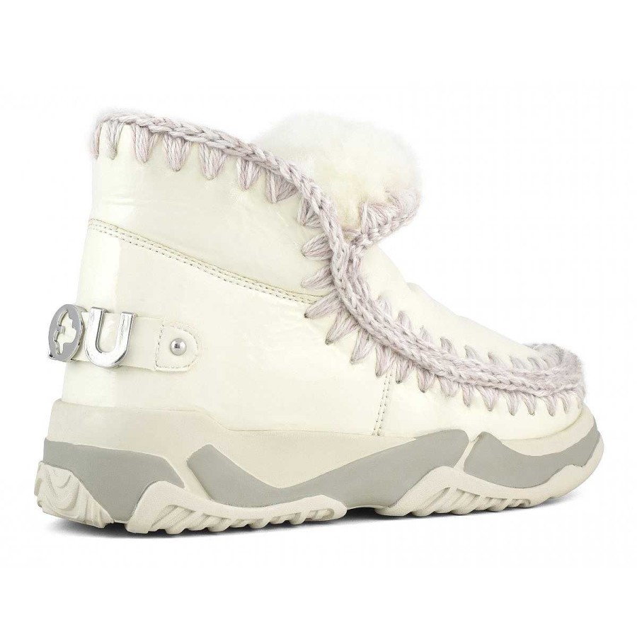 Vrouwen Mou boots Sneakers | Eskimo-Trainer Groot Metallic Logo