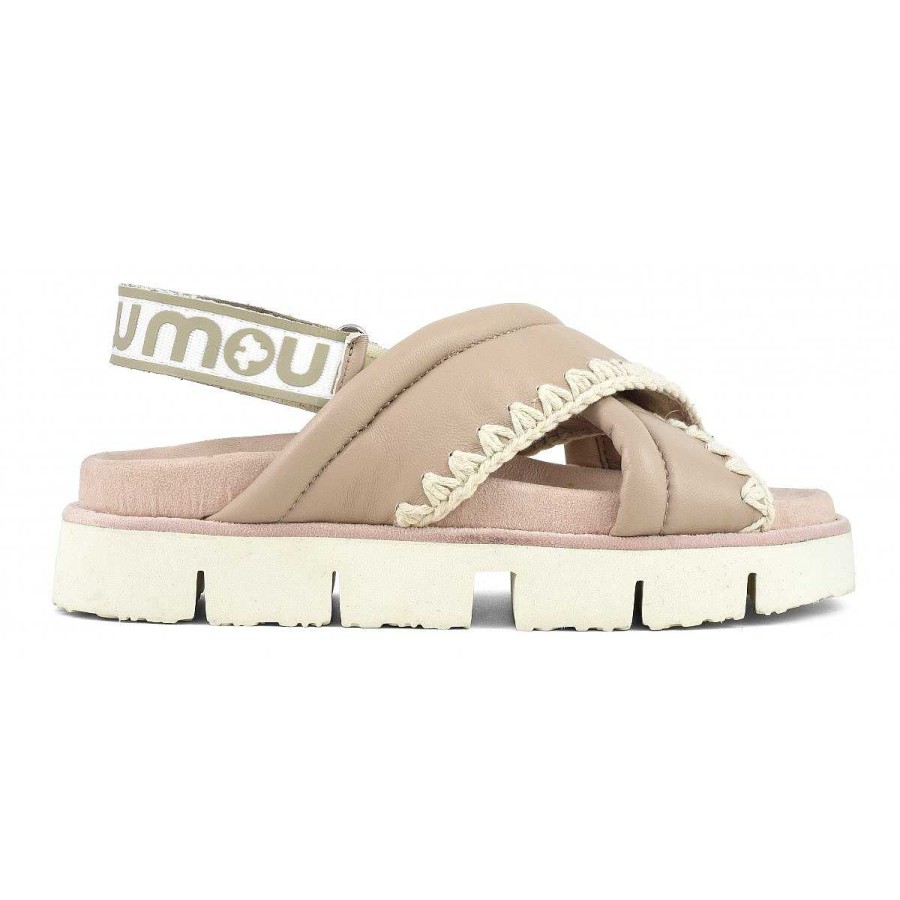 Vrouwen Mou boots Sandalen | Kriskras Bio Al-Rugband