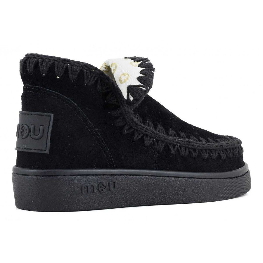 Vrouwen Mou boots Sneakers | Sneaker Monochroom Suede